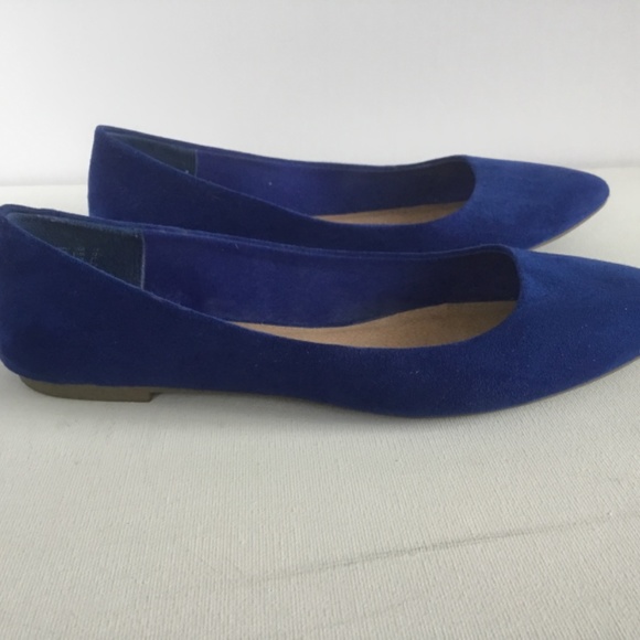 Christian Siriano for Payless Blue Suede Flats 10 - Picture 5 of 7